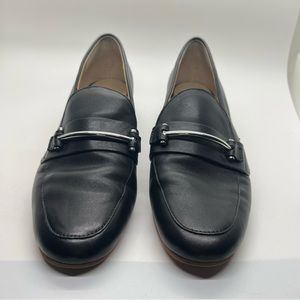 Enzo Angiolini Black leather  Loafers 6.5